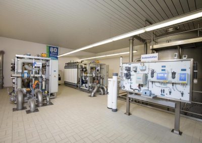 Zweckverband Wasserversorgung oberer Neckar - Filteranlage im Wasserwerk